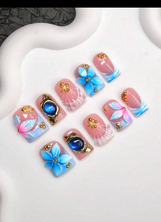 Blue Sea nail