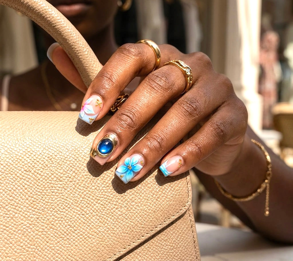 Blue Sea nail