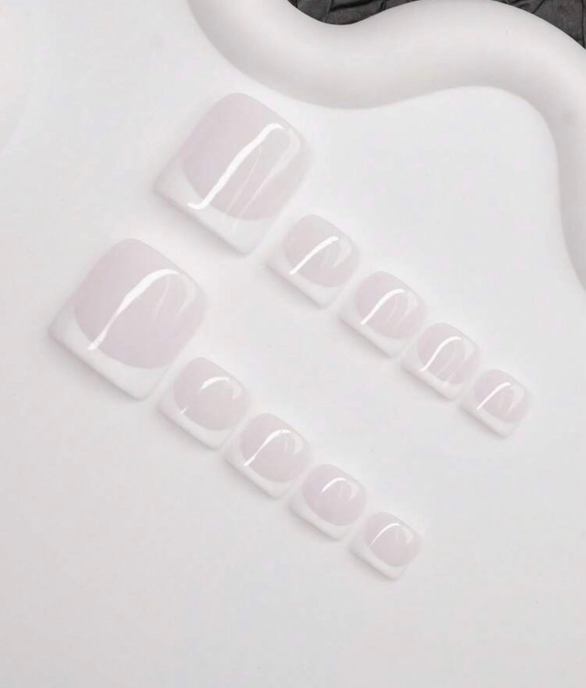 Dull white