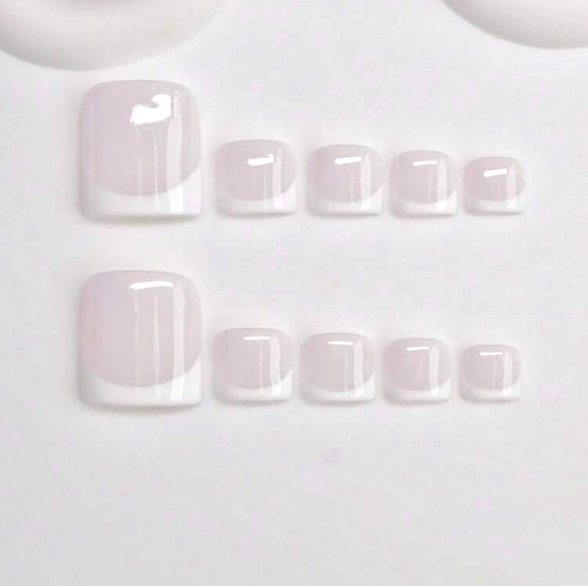 Dull white