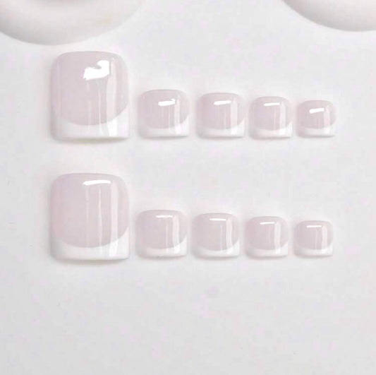 Dull white